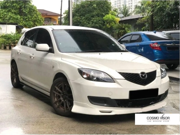 MAZDA 3 (HATCHBACK) 2004 - 2009 = COSMO DOOR VISOR MAZDA COSMO-VISOR Malaysia, Selangor, Kuala Lumpur (KL), Semenyih Manufacturer, Supplier, Supply, Supplies | Venttec Supply (M) Sdn Bhd