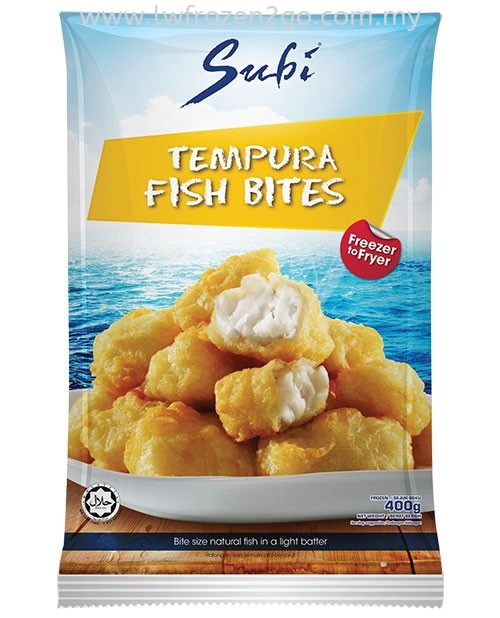 Subi Tempura Fish Bites 400gm