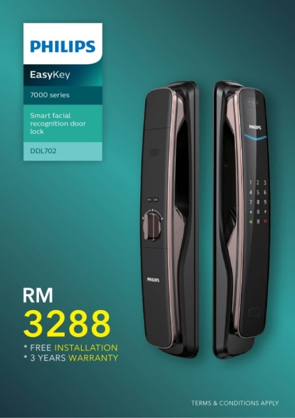 7000 SERIES (DDL702) Digital Door Lock Malaysia, Negeri Sembilan, Port Dickson Supplier, Manufacturer, Supply, Supplies | RED ALUMINIUM CONSTRUCTION SDN BHD