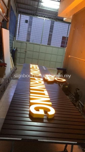 3D BOXUP WITH ALUMINIUM FLAME 3D ALUMINIUM BOX UP SIGNBOARD Malaysia, Selangor, Kuala Lumpur (KL), Klang Supplier, Manufacturer, Supply, Supplies | ASIA SIGN PLT