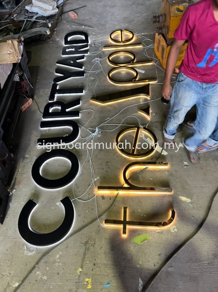 3D BOXUP STAINLESS STEEL BACKLITT 3D STAINLESS STEEL SIGNBOARD Malaysia, Selangor, Kuala Lumpur (KL), Klang Supplier, Manufacturer, Supply, Supplies | ASIA SIGN PLT