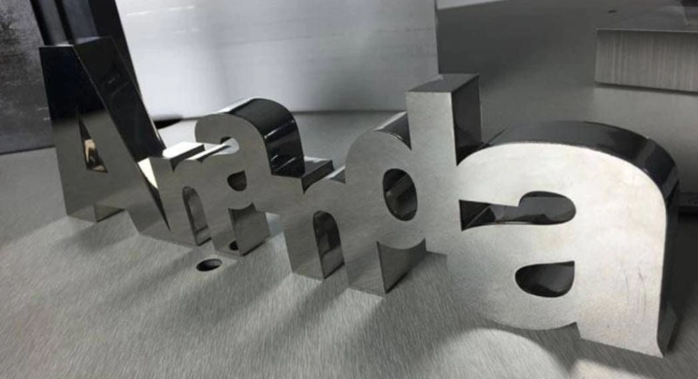 Extra Large 3D Lettering Aluminium Letters