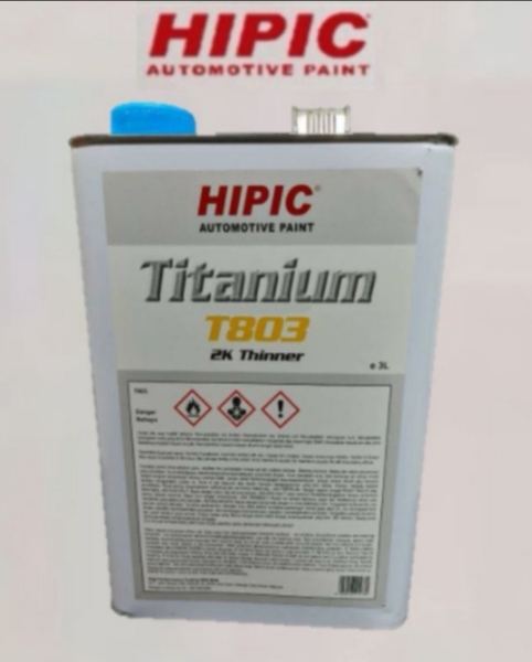 HIPIC TITANIUM T803 2K THINNER- 3LITRE Thinners & Wax Remover Car Paint Kuala Lumpur (KL), Malaysia, Selangor, Salak South, Balakong Supplier, Suppliers, Supply, Supplies | Cheong Seng Hardware Sdn Bhd