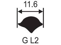 GL 2 - G L2 LOCKING STRIP Window Glazing Rubber Malaysia, Selangor, Kuala Lumpur (KL), Klang Supplier, Suppliers, Supply, Supplies | Ambassador Industrial (M) Sdn Bhd