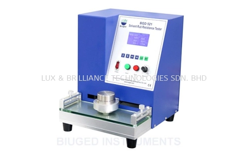 Solvent Rub Resistance Tester