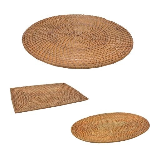 Placemat Rattan Coaster & Placemat Food & Beverages Kuala Lumpur (KL), Malaysia, Selangor Supplier, Suppliers, Supply, Supplies | Cemara Ayu Sdn Bhd
