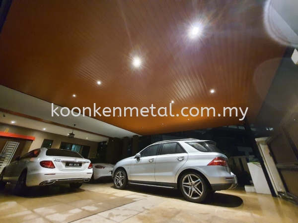 ACP with Woodgrain Aluminium Strips Ceiling Premium Ceiling Awning  Aluminium Strips Ceiling Kuala Lumpur (KL), Malaysia, Selangor, Jinjang Supplier, Suppliers, Supply, Supplies | Koon Ken Metal Engineering Sdn Bhd