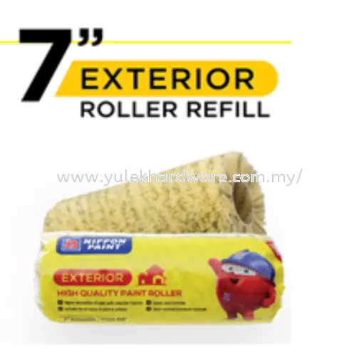 7" NIPPON EXTERIOR PAINT ROLLER REFILL - TR838