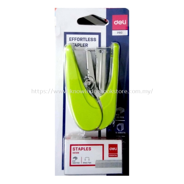 DELI PRO STAPLER 0365 WITH STAPLES STAPLER/PUNCHER STATIONERY Sabah, Malaysia, Sandakan Supplier, Suppliers, Supply, Supplies | Knowledge Book Co (SDK) Sdn Bhd