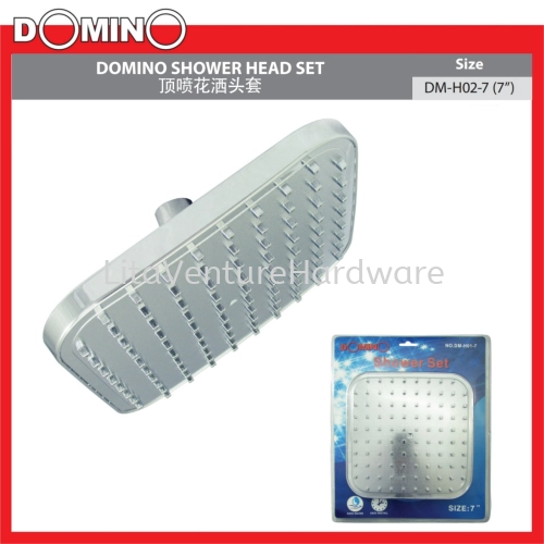 DOMINO SQUARE SHOWER HEAD ONLY H02