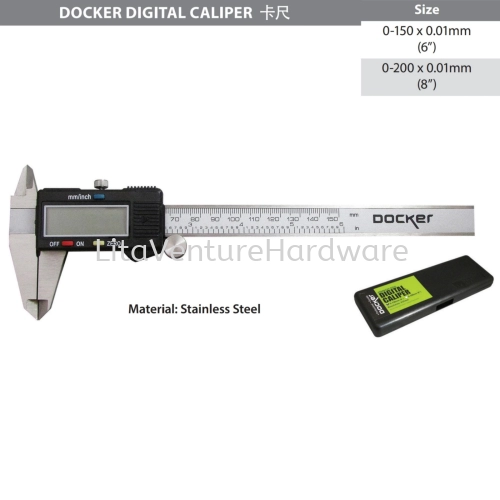 DOCKER DIGITAL CALIPER