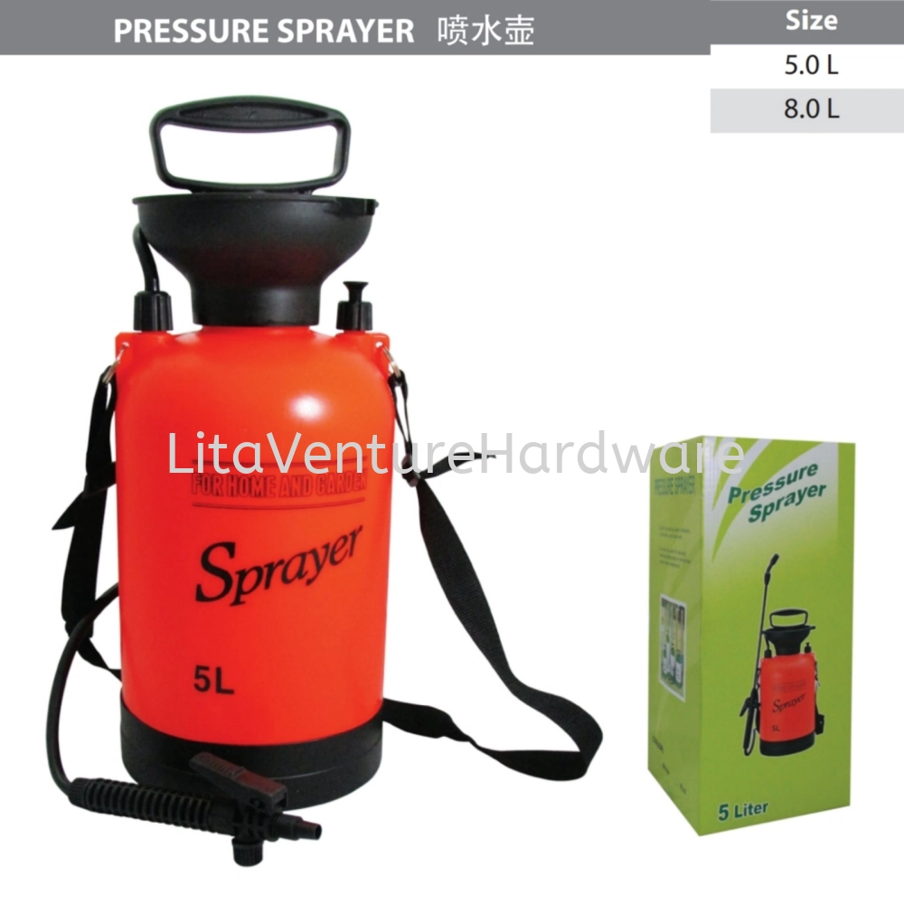 PRESSURE SPRAYER WITH SLING BELT