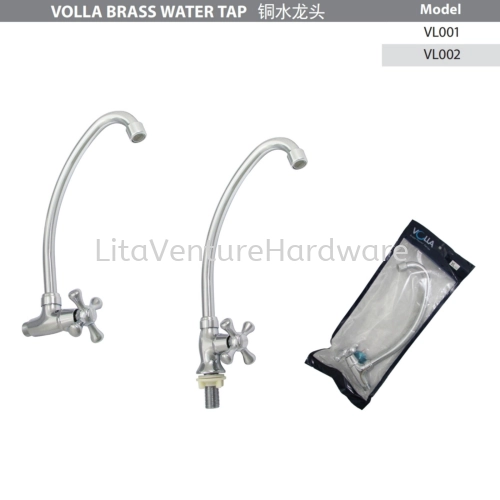 VOLLA BRASS WATER TAP 1/2" VL001,VL002