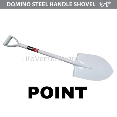 STEEL HANDLE SHOVEL POINT TYPE