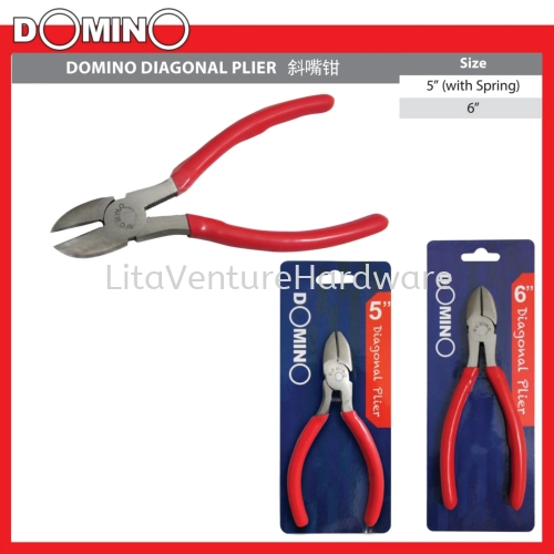 DOMINO PLASTIC CUTTER DIAGONAL PLIER