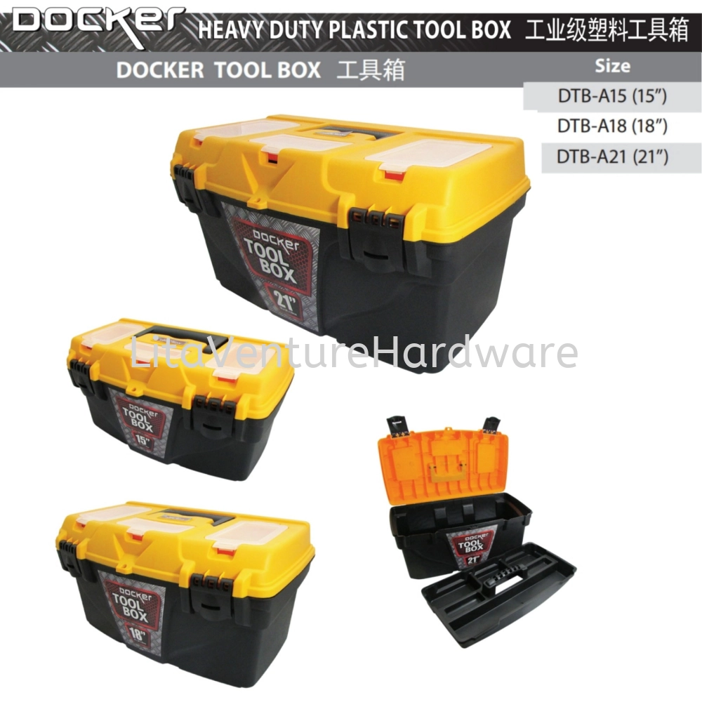 DOCKER PLASTIC TOOL BOX