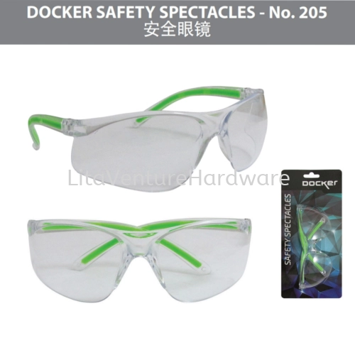 DOMINO SAFETY SPECTACLES CLEAR