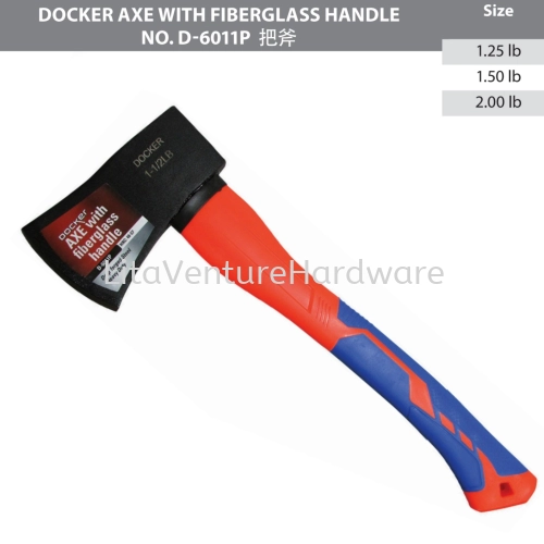 DOCKER AXE WITH FIBERGLASS HANDLE D6011P