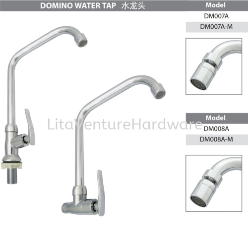 DOMINO WATER TAP DM007A,DM007A-M,DM008A,DM008A-M