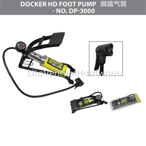 DOCKER HD FOOT PUMP DP3000