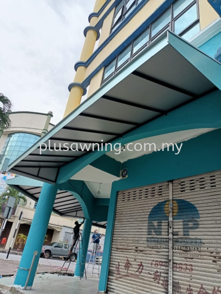 ALUMBOND COMPOSITE PANEL @JALAN SP 2/2, TAMAN SERDANG PERDANA, SERI KEMBANGAN, SELANGOR Aluminium Composite Panel Selangor, Malaysia, Kuala Lumpur (KL), Cheras Contractor, Service | Plus Awning & Iron Sdn Bhd