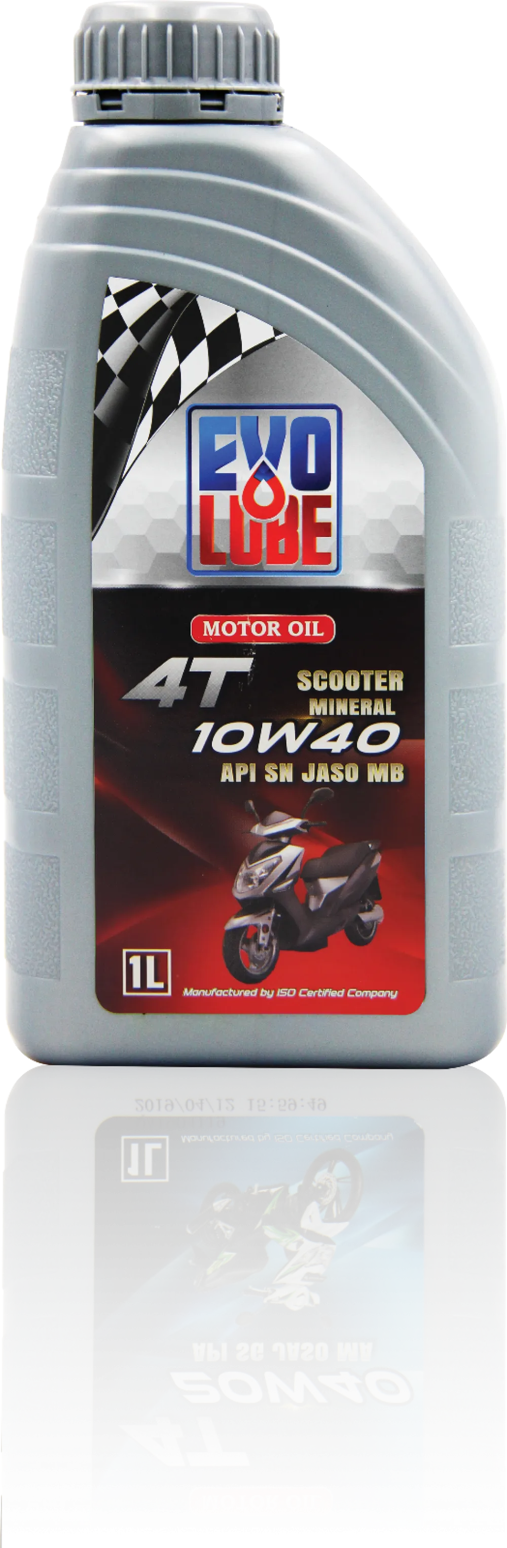 Evolube 4T Scooter Mineral 10W40 Motorcycle Engine Oil (1L)