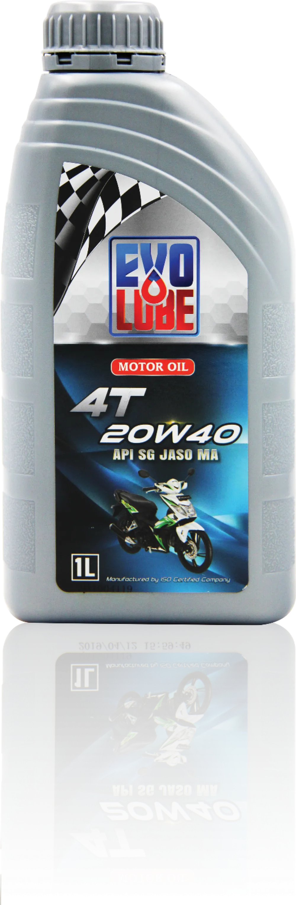 Evolube 4T 20W40 Motorcycle Engine Oil (1L)