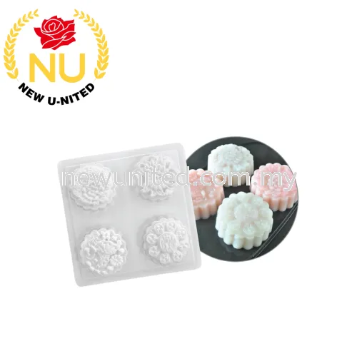 JELLY MOULD MOON CAKE RD BUTTERFLY (4H)