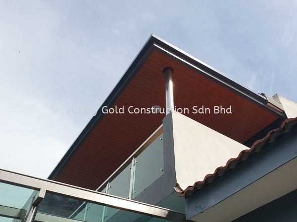 Pu Foam Ceiling Stripe Awning Melaka, Malaysia, Bukit Katil Service, Supplier, Supply, Supplies | VICTORY GOLD CONSTRUCTION SDN BHD