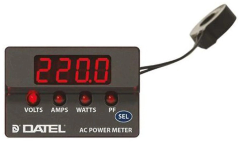  810-3286 - Murata Power Solutions ACM20 1 Phase LED Energy Meter, 22.1mm Cutout Height