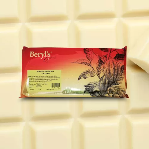 Beryl's White Chocolate Block 1kg 