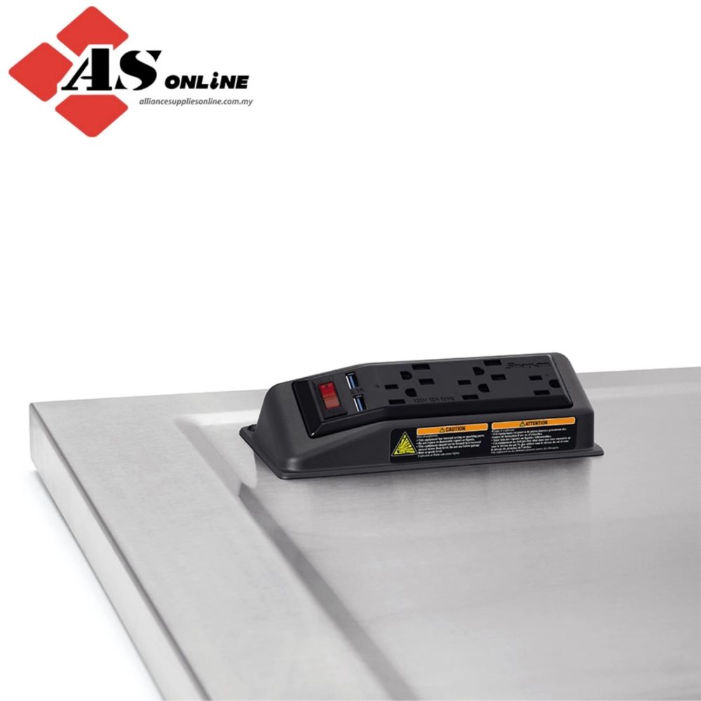 SNAP-ON Double Doghouse PowerTop Steel Work Surface, Bed Liner Coated / Model: KWSP2455ABL