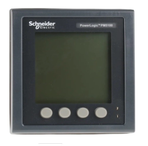  841-7768 - Schneider Electric PM5000 3 Phase LCD Energy Meter with Pulse Output, 92mm Cutout Height