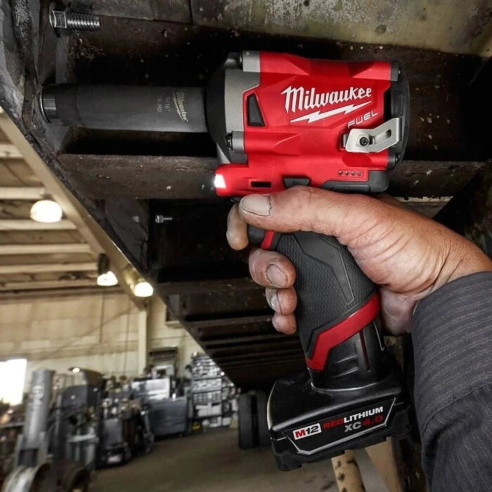 MILWAUKEE M12FIWF12-0C M12 FUEL 1/2" STUBBY IMPACT WRENCH (339NM)