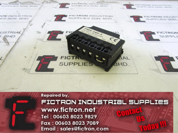 PMB 280-S PMB280S FICTRON Block Motor Brake Rectifier Supply Malaysia Singapore Indonesia USA Thailand