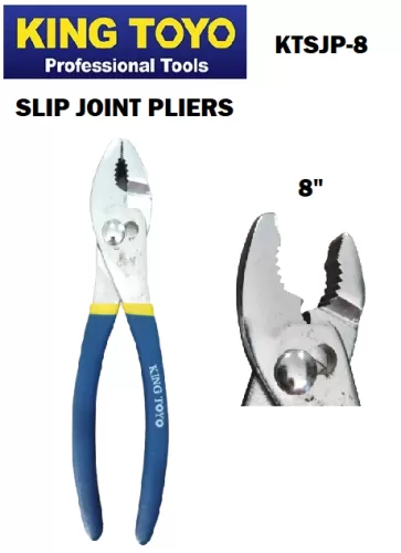 [LOCAL] KING TOYO 8" SLIP JOINT PLIERS (KTSJP-8)