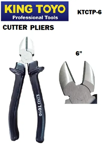 [LOCAL] 6" , 150mm KING TOYO CUTTER PLIERS (KTCTP-6)