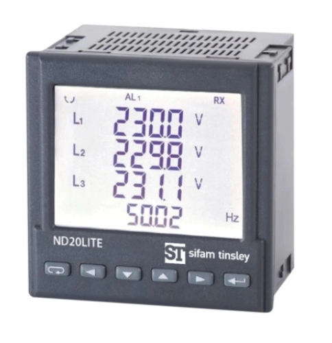  124-5190 - Sifam Tinsley ND20LITE LCD Energy Meter, 92.5mm Cutout Height, Type Electrical