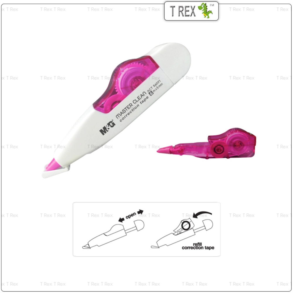 M&G Master Clean Refillable Correction Tape 5mm x 6m With Refill Tape