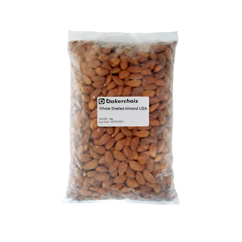 Whole Shelled Almond-USA (1kg/pkt)