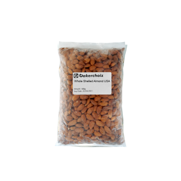 Whole Shelled Almond-USA (500g/pkt)