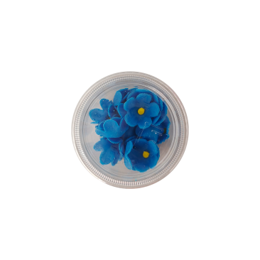 Pure sugar Flower (Edible) Blossom Medium - Blue