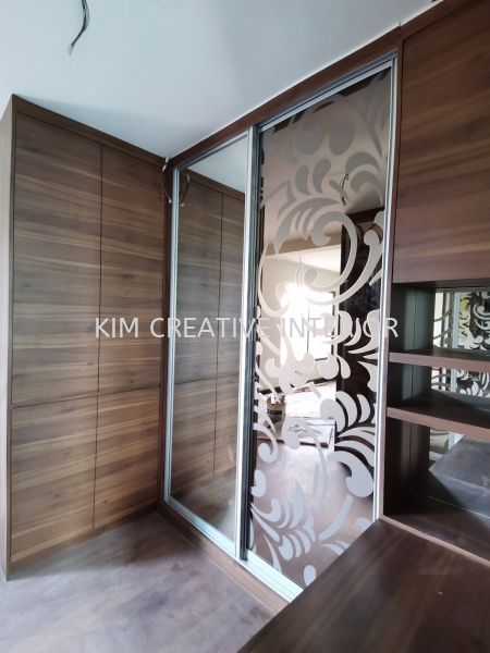 Walk in Closet Built-In Wardrobe Bedroom Design Selangor, Malaysia, Kuala Lumpur (KL), Seri Kembangan Service | Kim Creative Interior Sdn Bhd