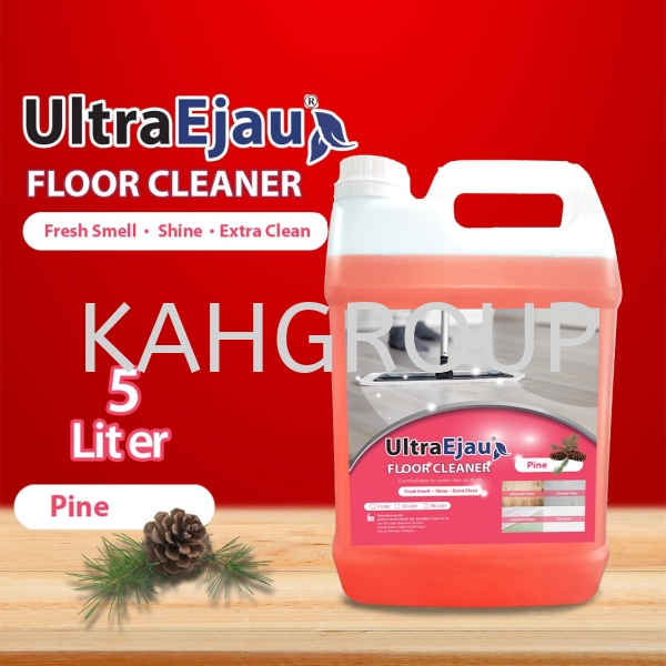 UltraEjau Floor Cleaner - Pine @ Long Lasting Antibacterial @ 5 Liter Industrial & Household Cleaning Products Selangor, Malaysia, Kuala Lumpur (KL), Johor Bahru (JB), Penang, Perak Supplier, Suppliers, Supply, Supplies | Kualiti Alam Hijau (M) Sdn Bhd