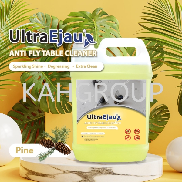 UltraEjau Anti Fly Table Cleaner @ 5 Liter Industrial & Household Cleaning Products Selangor, Malaysia, Kuala Lumpur (KL), Johor Bahru (JB), Penang, Perak Supplier, Suppliers, Supply, Supplies | Kualiti Alam Hijau (M) Sdn Bhd