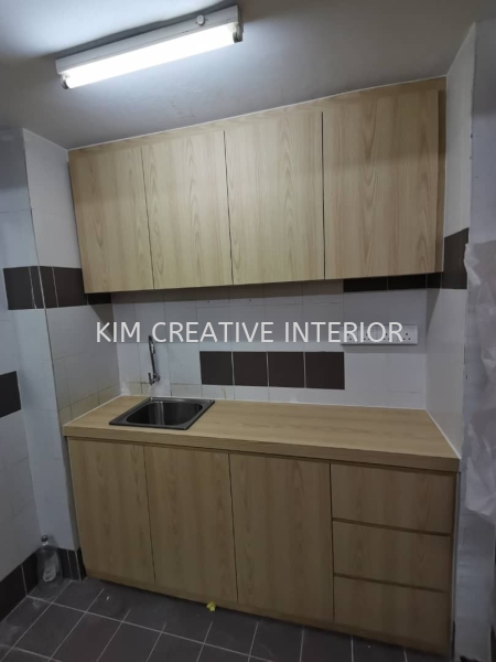 Wall & Base Cabinet Kitchen Cabinet Kitchen Design Selangor, Malaysia, Kuala Lumpur (KL), Seri Kembangan Service | Kim Creative Interior Sdn Bhd