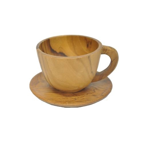 Coffee/Tea Cup w. Saucer (Set) Wooden Drinkware Food & Beverages Kuala Lumpur (KL), Malaysia, Selangor Supplier, Suppliers, Supply, Supplies | Cemara Ayu Sdn Bhd