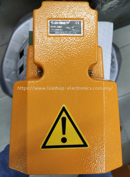 GNBER RFS-502 Foot Switch Foot Switch Switches Kuala Lumpur (KL), Malaysia, Selangor Supplier, Suppliers, Supply, Supplies | Lian Hup Electronics And Electric Sdn Bhd
