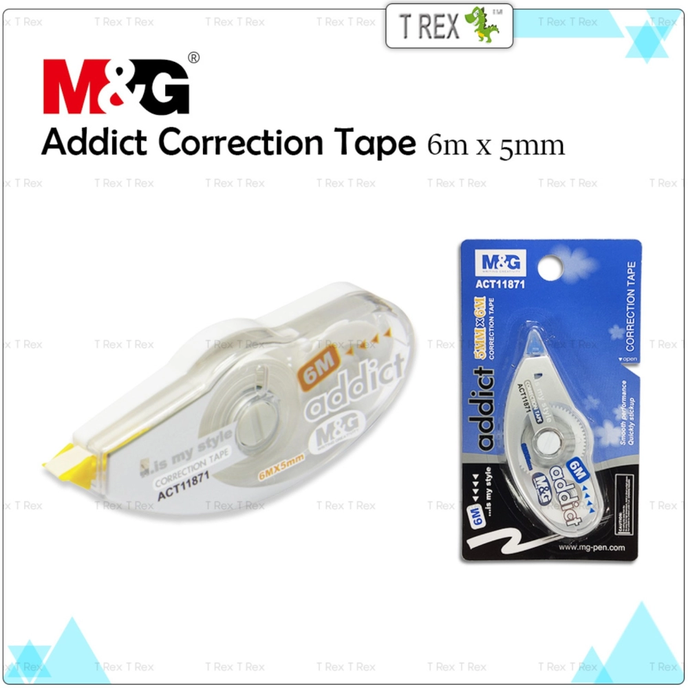 M&G Addict Correction Tape 5mm x 6m