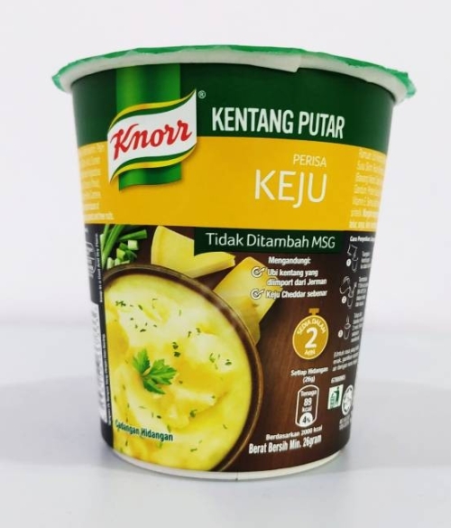 KNORR MASHED POTATO CHEESE FLVR 26G